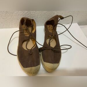 Kanna Espadrille Sandals Sz 38 Spain